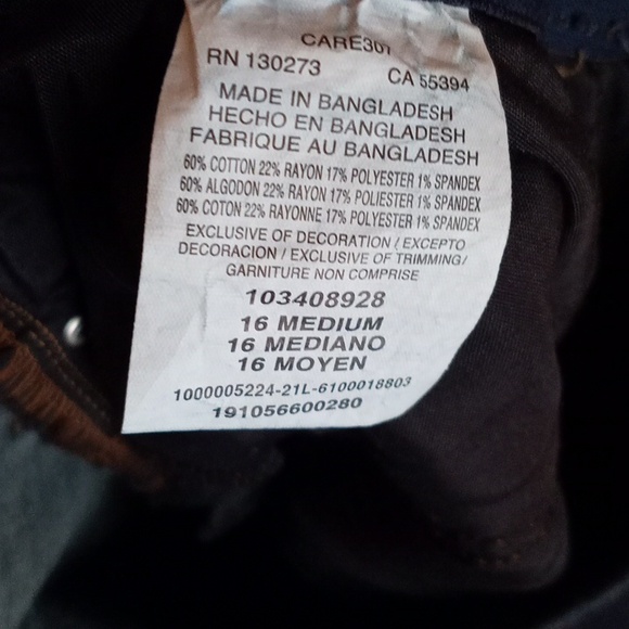 Lee Women's Regular Fit Flex Motion Indigo BootCut Mid Rise Jeans Size 16 Medium - Picture 11 of 14